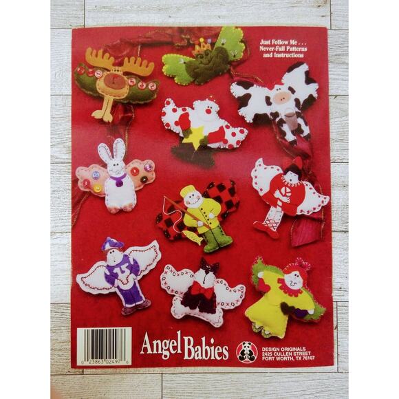 Angel Babies 19 Adorable‎ Ornaments All Seasons Suzanne McNeill Design 1995 Vtg - Picture 2 of 6